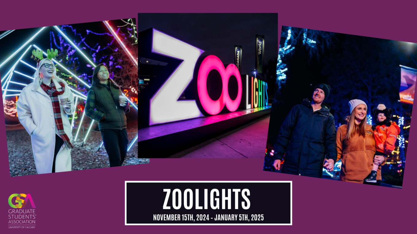 ZOOLIGHTS TICKETS MUST BE PICKED UP IN OFFICE Graduate Students